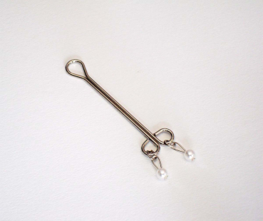 Klitoris clip mit Schmucksteinchen